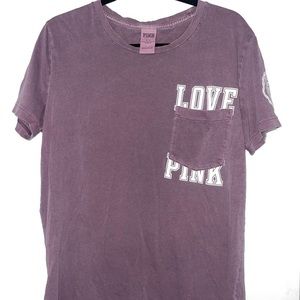 VS Pink T-shirt, deep purple, size M